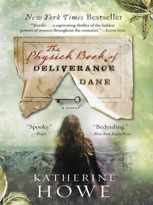cover image of The Physick Book of Deliverance Dane